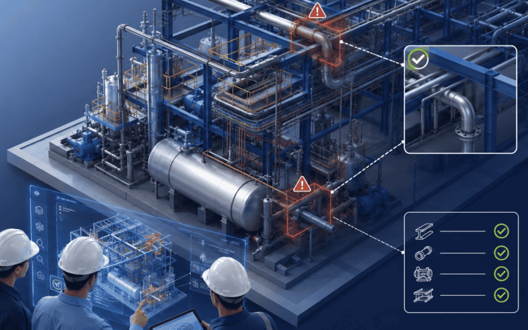 Cómo evitar interferencias entre disciplinas en proyectos de ingeniería: el valor de las revisiones internas
